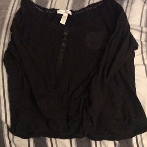 Black Womens Top